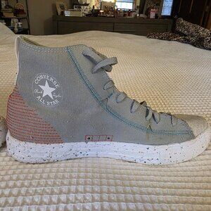 Converse Chuck Taylor All Star Crater High Charcoal Men’s Sz 12 Gray